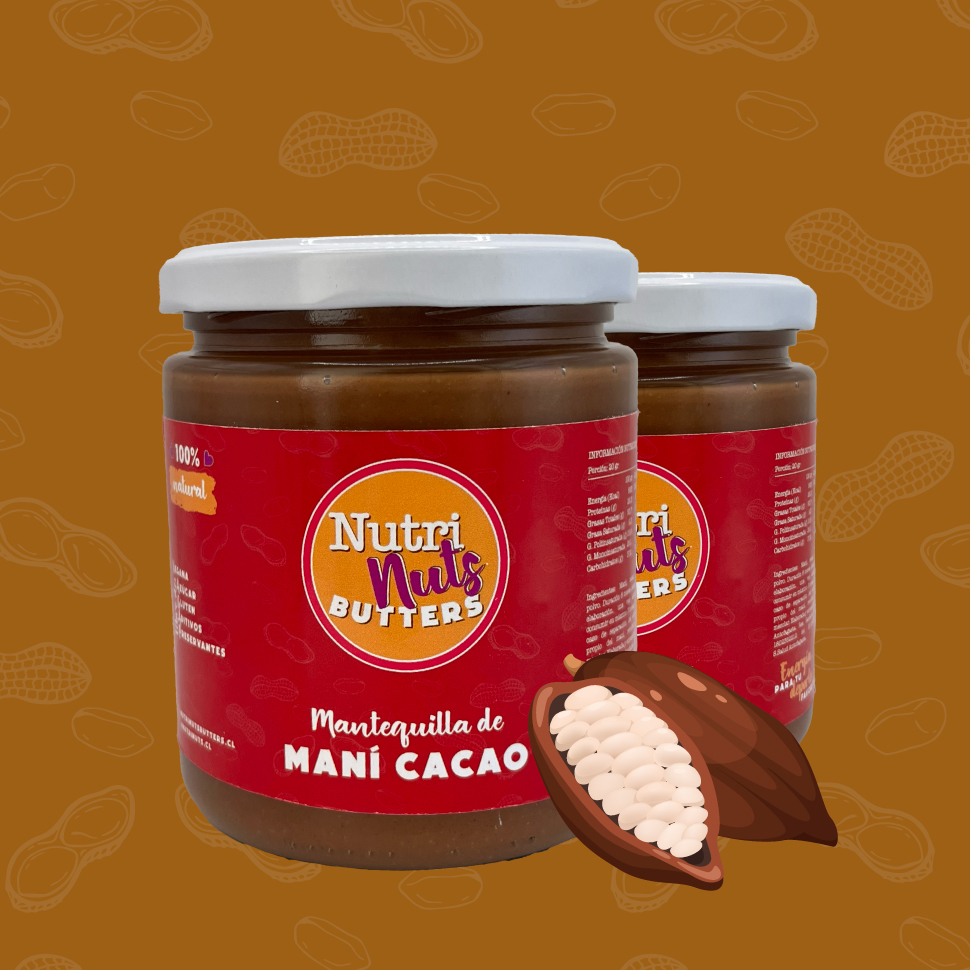 Mantequilla de Maní Cacao en Antofagasta - Nutri Nuts Butters
